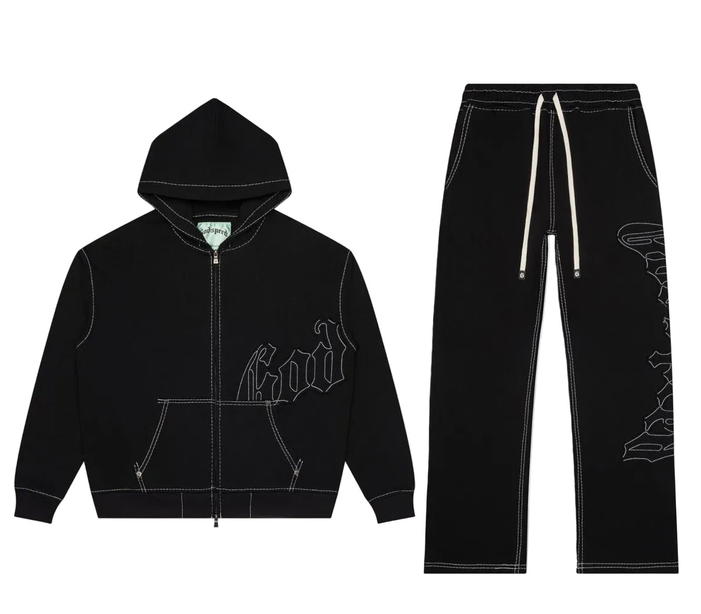Godspeed OG Classic Logo Sweatsuit Black/Black