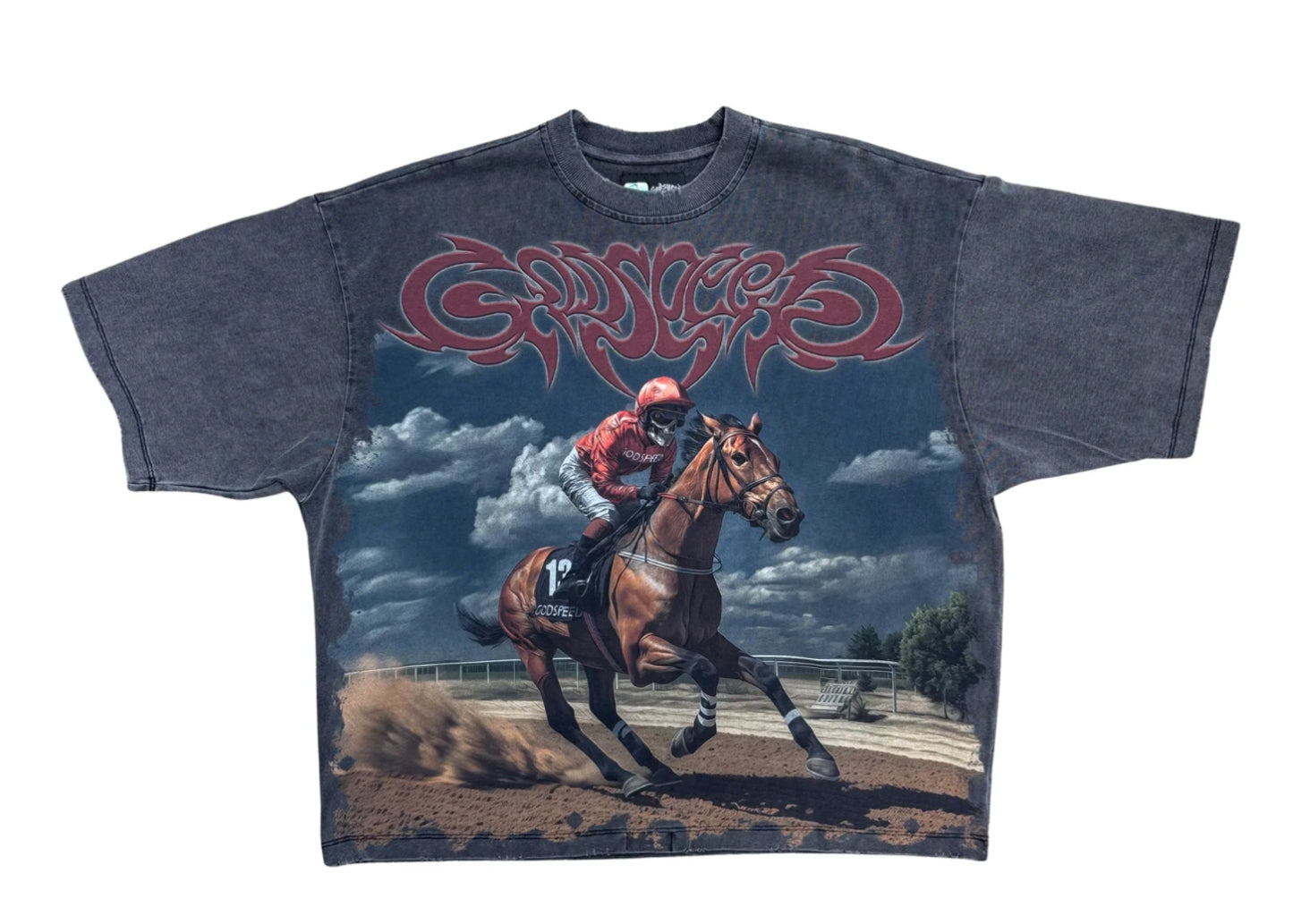 Godspeed Thorough Bred Tee Grey Wash