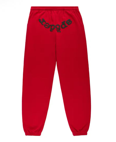 Sp5der OG Web V2 Sweatpants Red