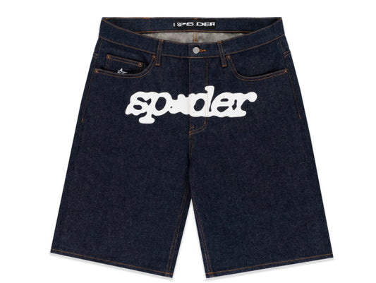 Sp5der indigo V3 logo Denim