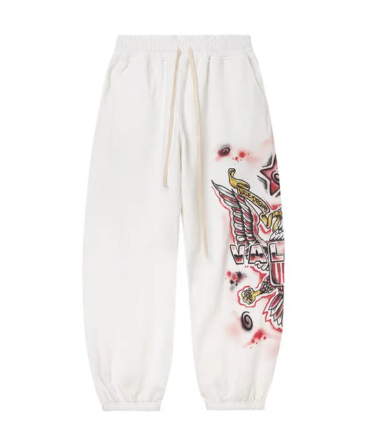 Vale Forever White Flag Sweatpants