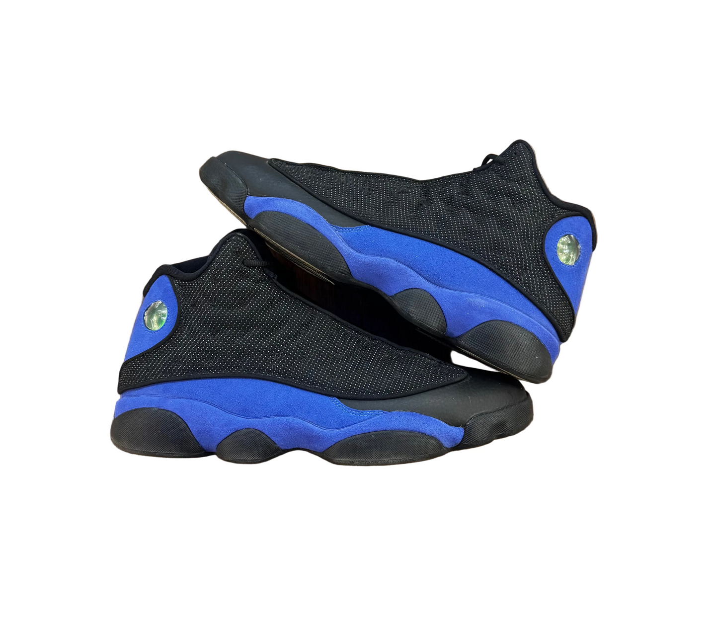 Preowned Jordan 13 Retro Black Hyper Royal