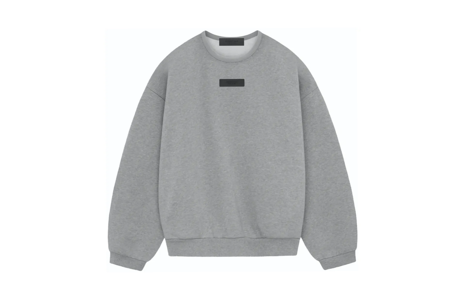 Essentials fear of god heather oat crewneck