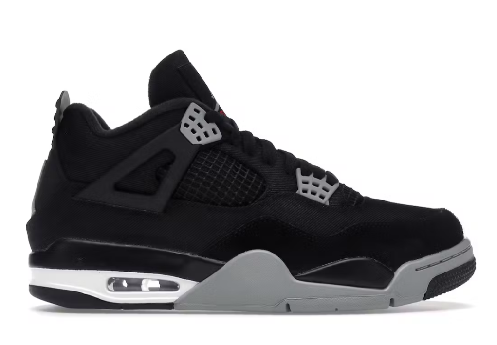 Jordan 4 Retro SE Black Canvas