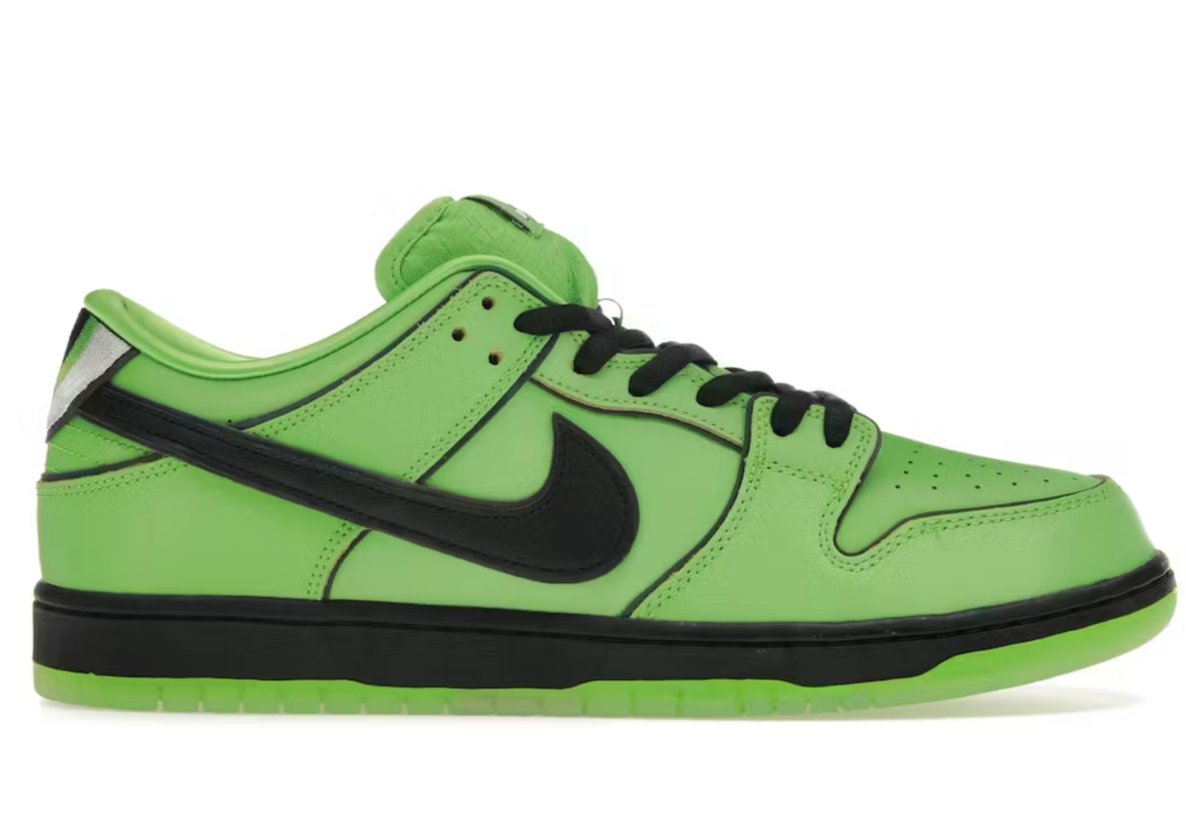 Nike SB Dunk Low The Powerpuff Girls Buttercup