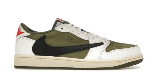 Jordan 1 Retro low Travis Scott olive green