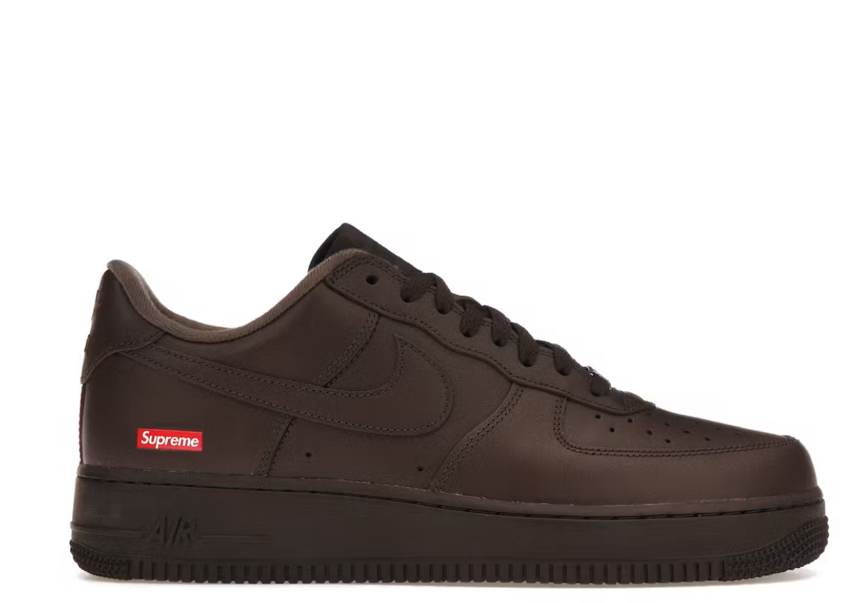 Nike Air Force 1 Supreme Brown