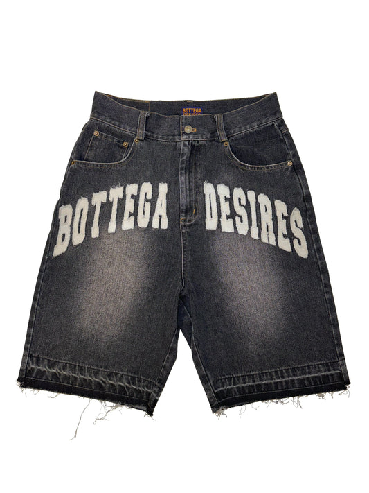 Bottega Desires Jorts Black Wash