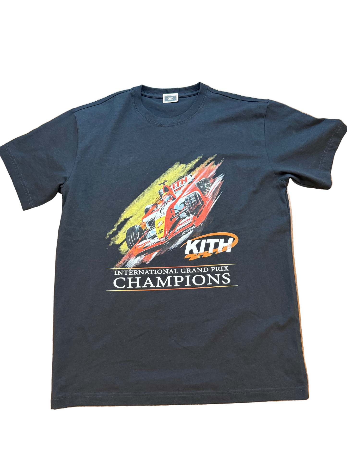 Kith F1 Champion Vintage Tee “Black”
