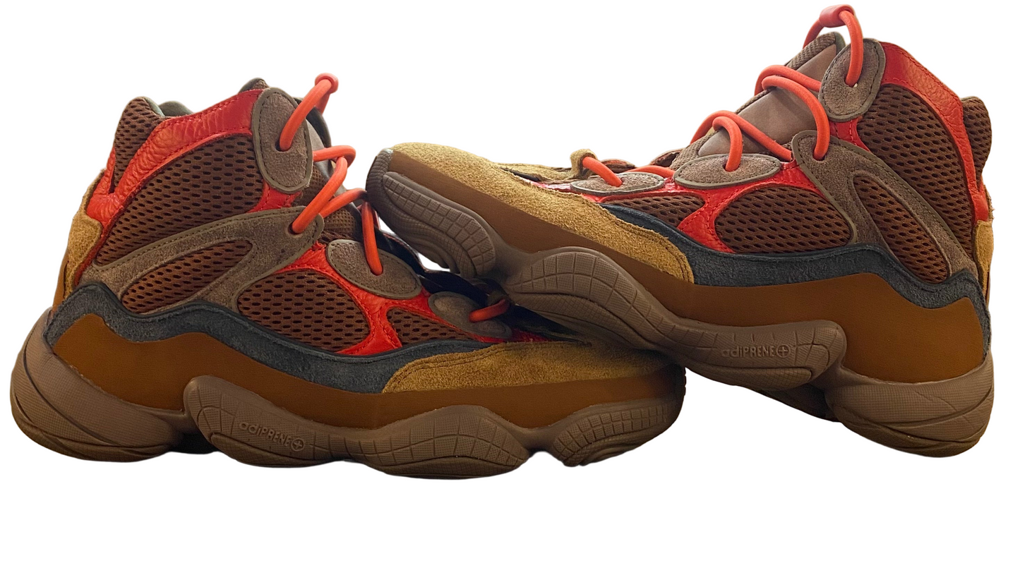 Preowned adidas Yeezy 500 High Sumac Sz. 12