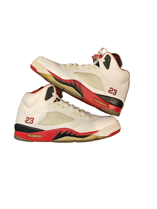 Preowned Jordan 5 Retro Fire Red (2013) Sz. 9