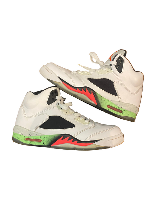 Preowned Jordan 5 Retro Poison Green