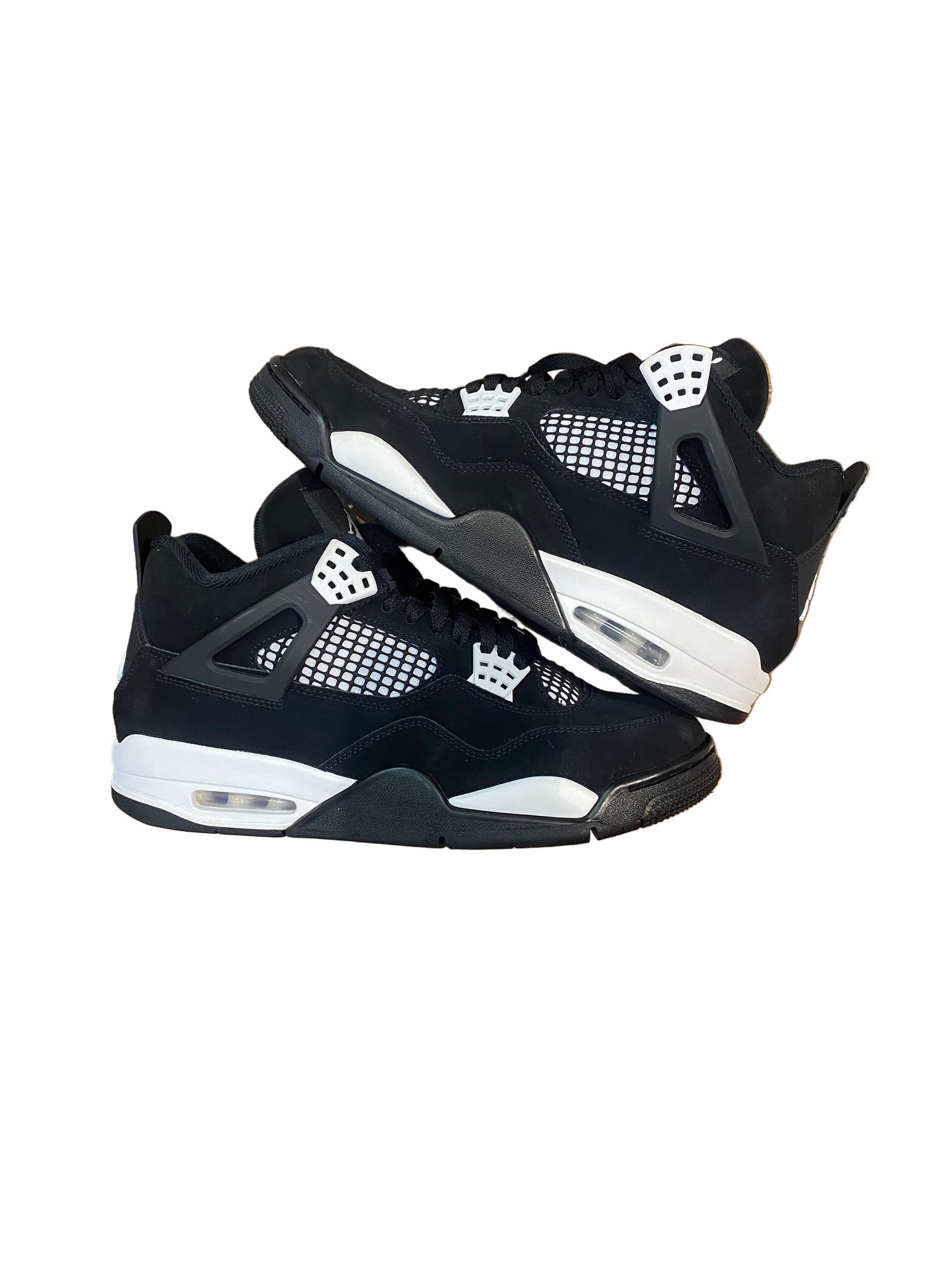 Preowned Jordan 4 Retro White Thunder