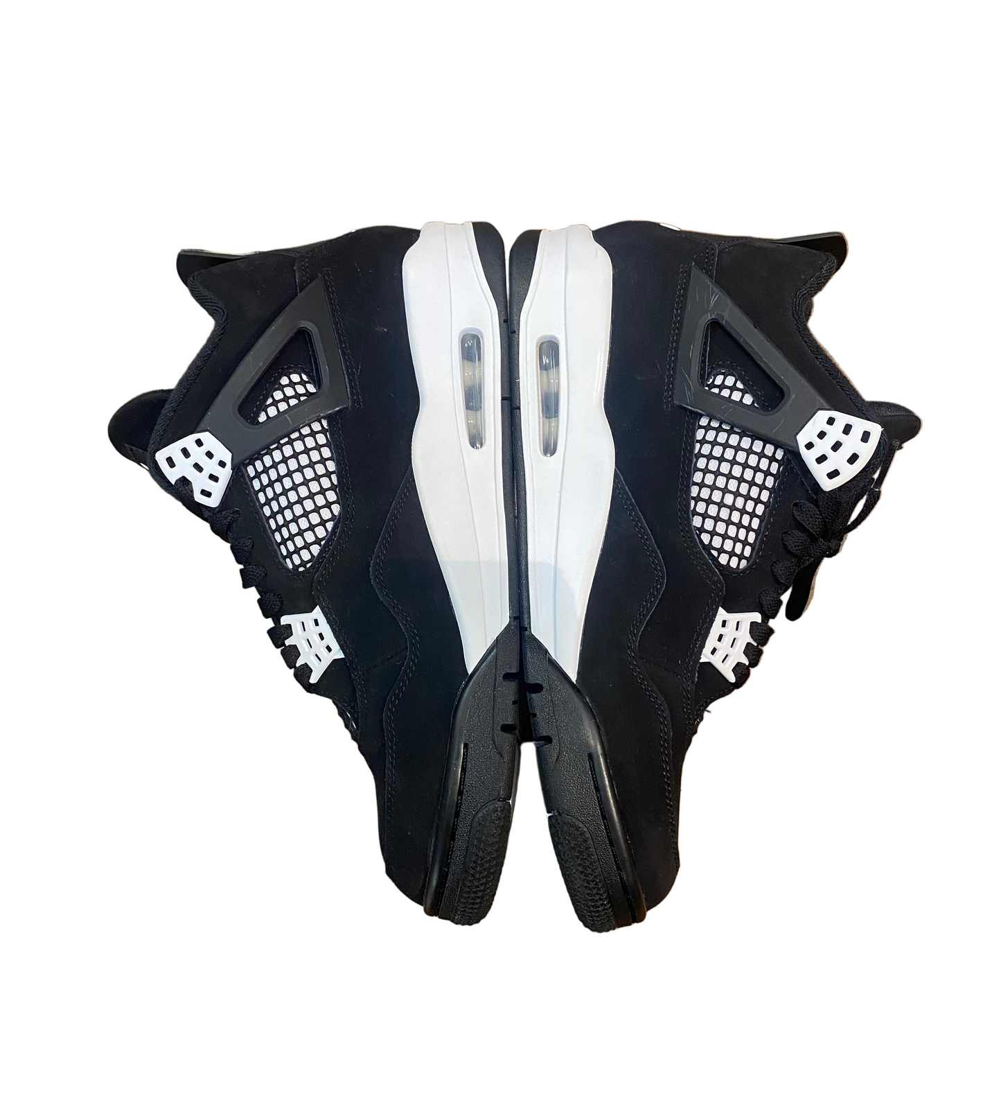 Preowned Jordan 4 Retro White Thunder