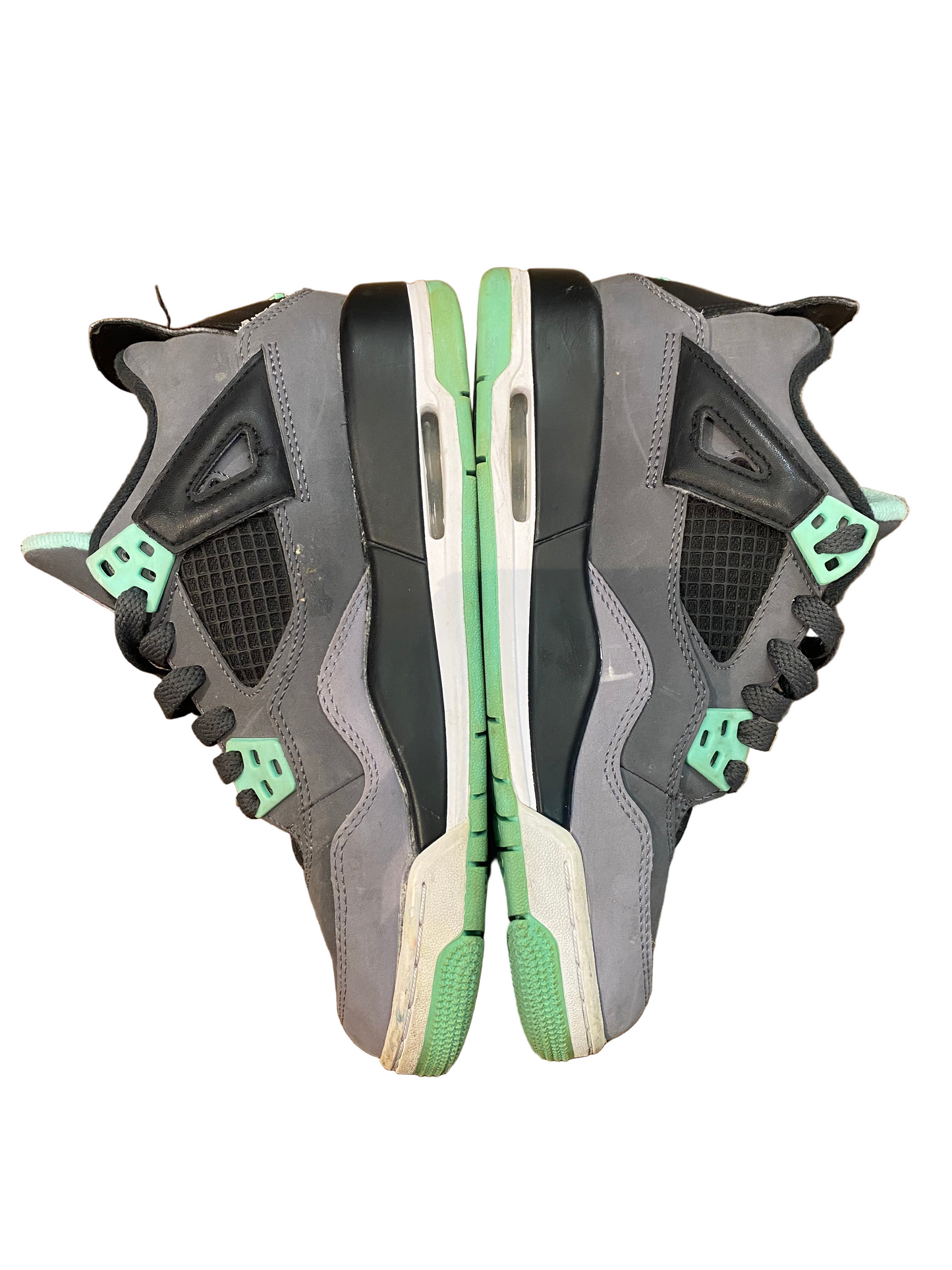 Preowned Jordan 4 Retro Green Glow (GS)