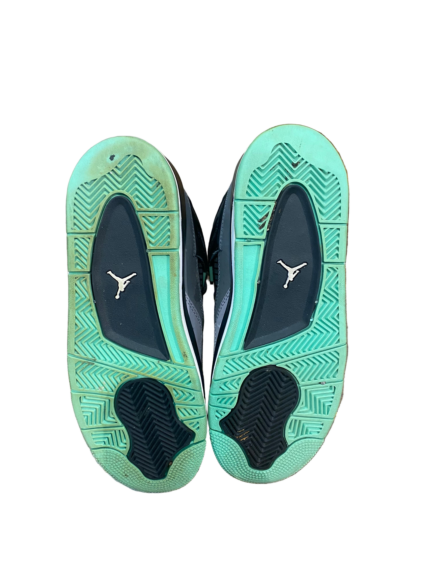 Preowned Jordan 4 Retro Green Glow (GS)