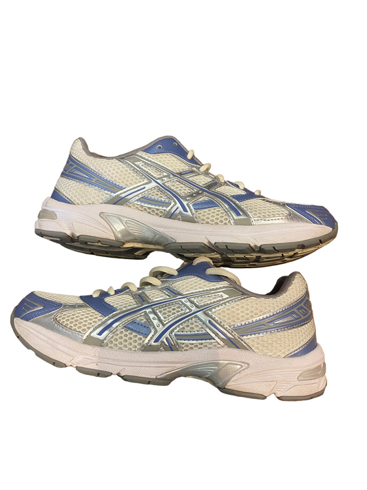 Preowned ASICS Gel-1130 Cream Blueberry Sz. 7.5