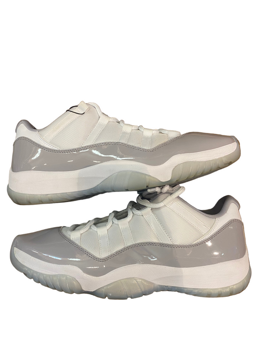 Preowned Jordan 11 Retro Low Cement Grey Sz. 12