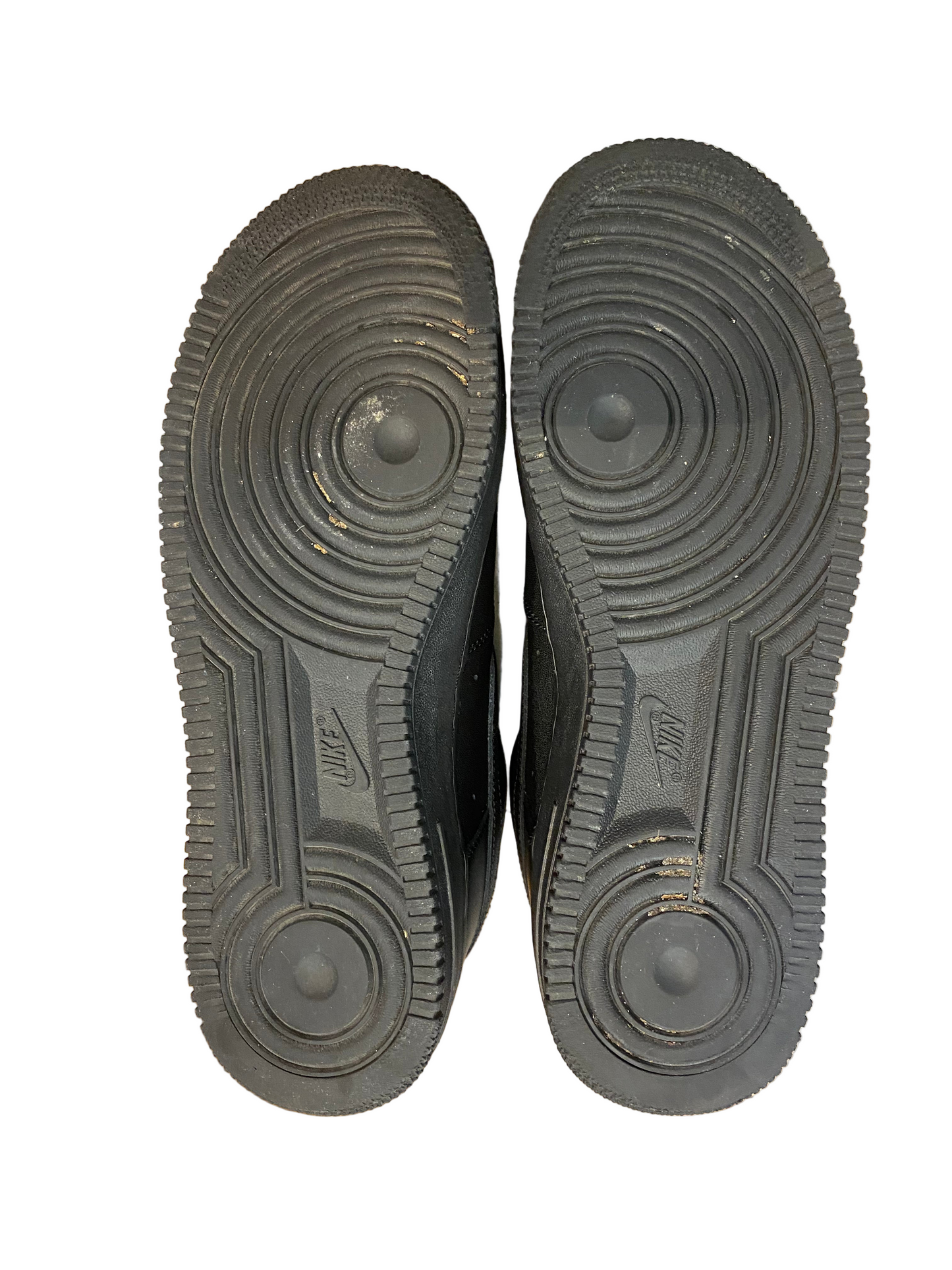 Preowned Nike Air Force 1 Low Black Supreme sz. 9