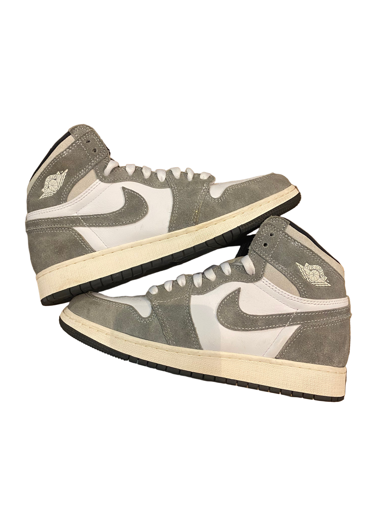 Preowned Jordan 1 Retro High OG Washed Black (Gs) Sz. 6.5y