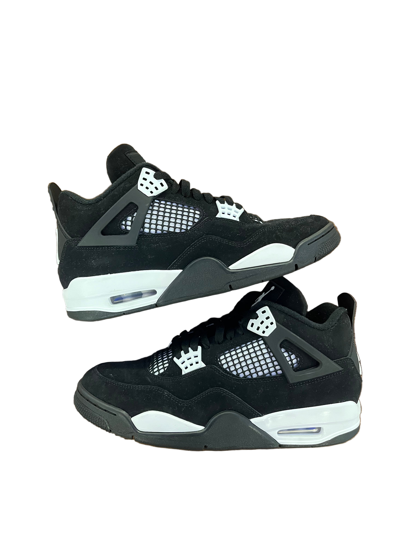 Preowned Jordan 4 Retro White Thunder (No Box)