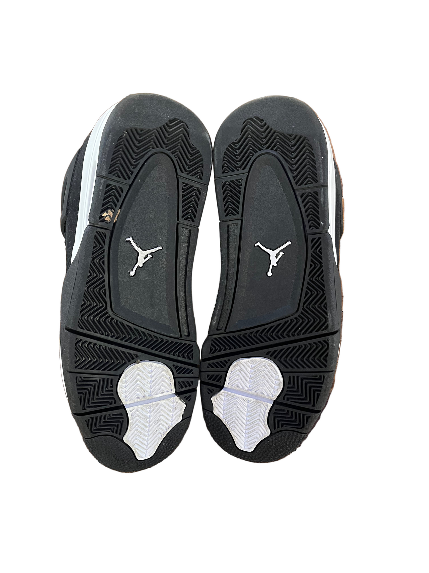 Preowned Jordan 4 Retro White Thunder (No Box)