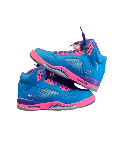 Preowned Jordan 5 Retro Tropical Teal (Gs) Sz. 4y