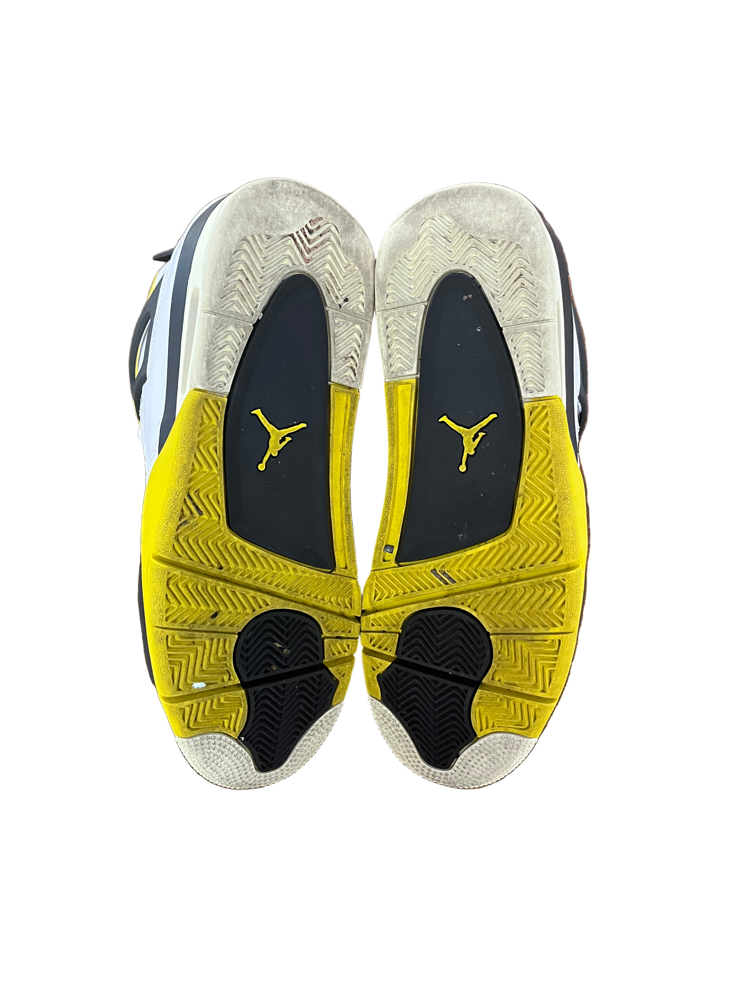 Preowned Jordan 4 Retro Vivid Sulfur (Women's) Sz. 9.5m