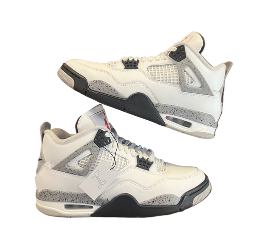 Preowned Jordan 4 Retro White Cement (2025) sz. 9.5