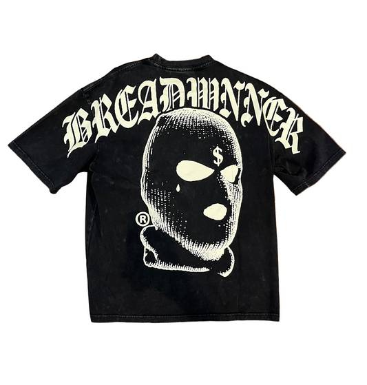 Bread Winner Brand Ski Mask Tee (Black)