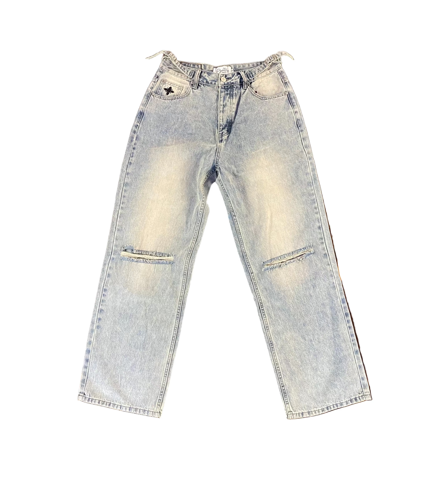 Righteous Risen Clothing Blue Wash Jeans