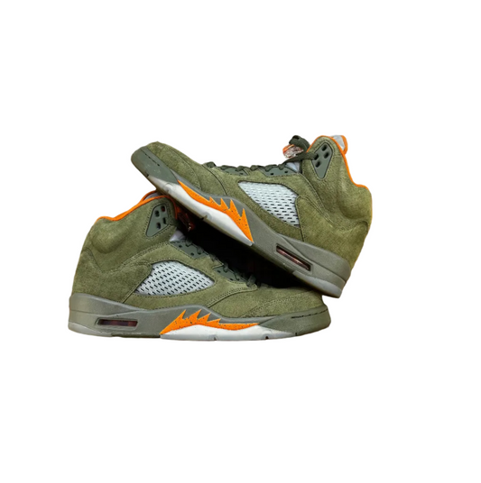 Preowned Jordan 5 Retro Olive sz. 10
