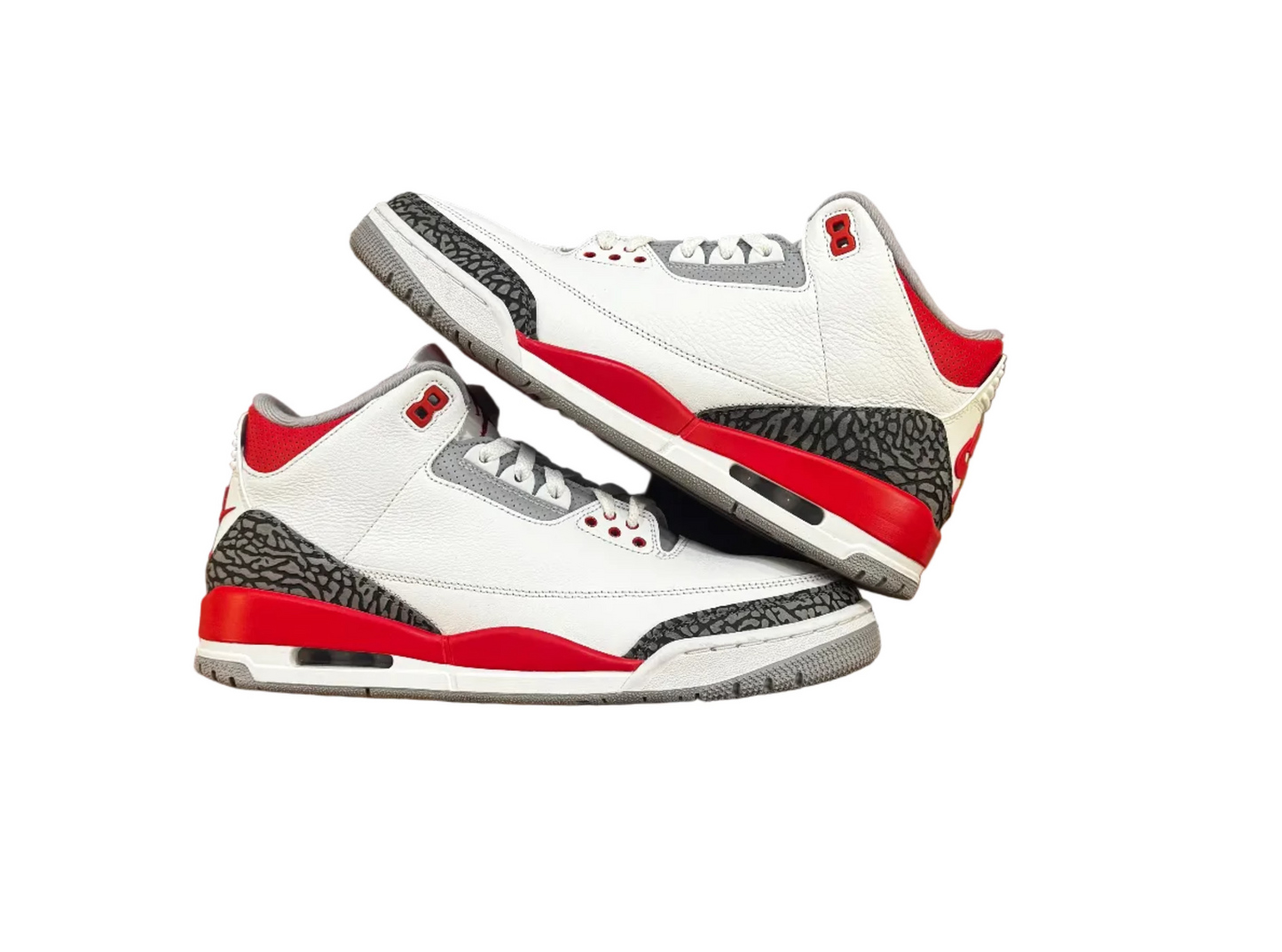 Preowned Jordan 3 Retro Fire Red