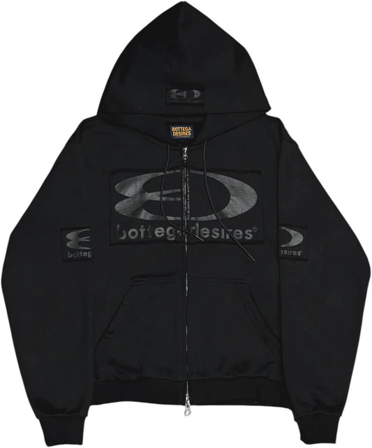 Bottege Desires Tech Jacket Black