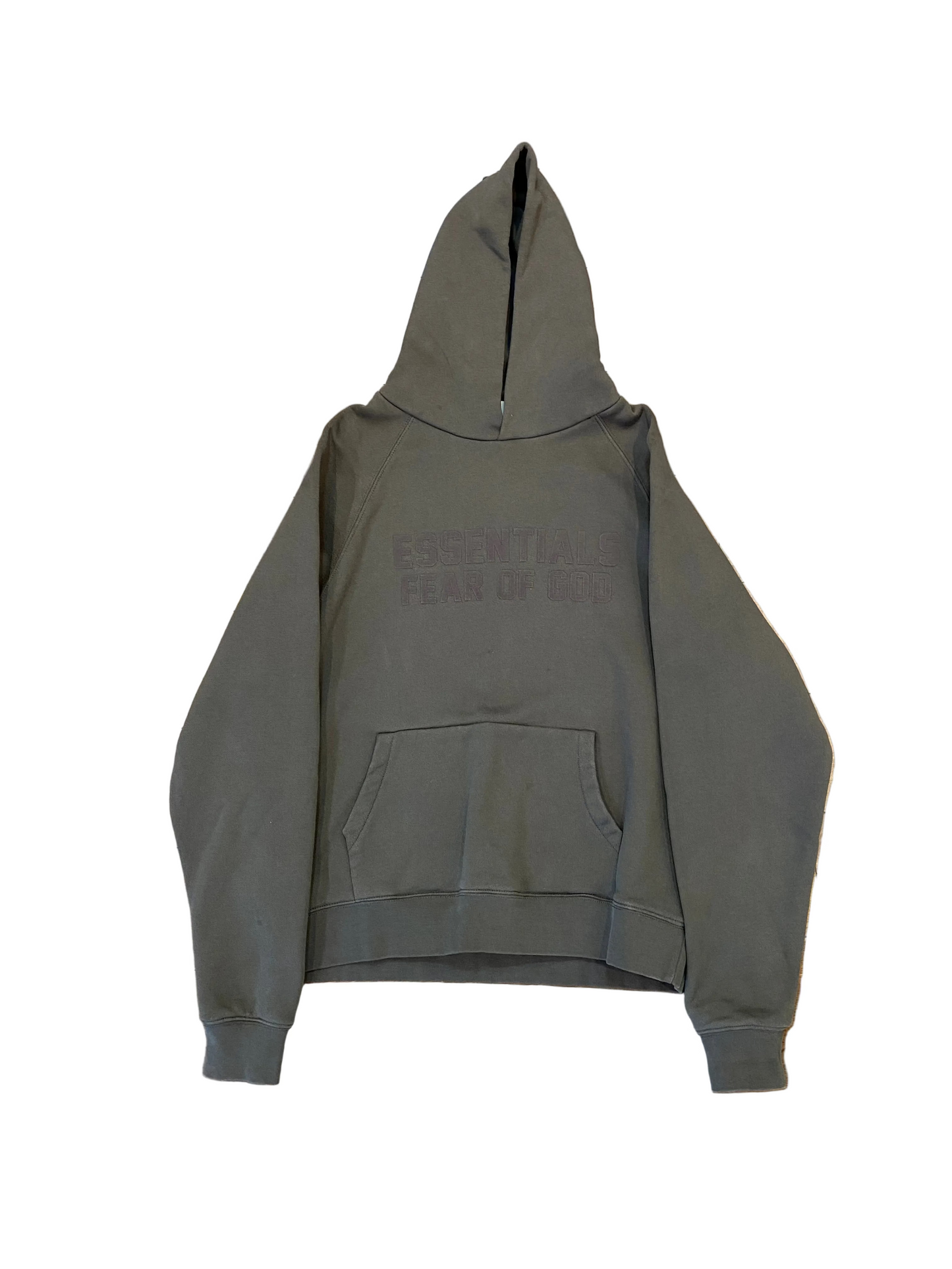 Pre-Loved Essentials Fear of God Hoodie Olive