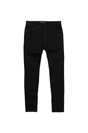 Pre-Loved Purple Jeans Black Oil Spill