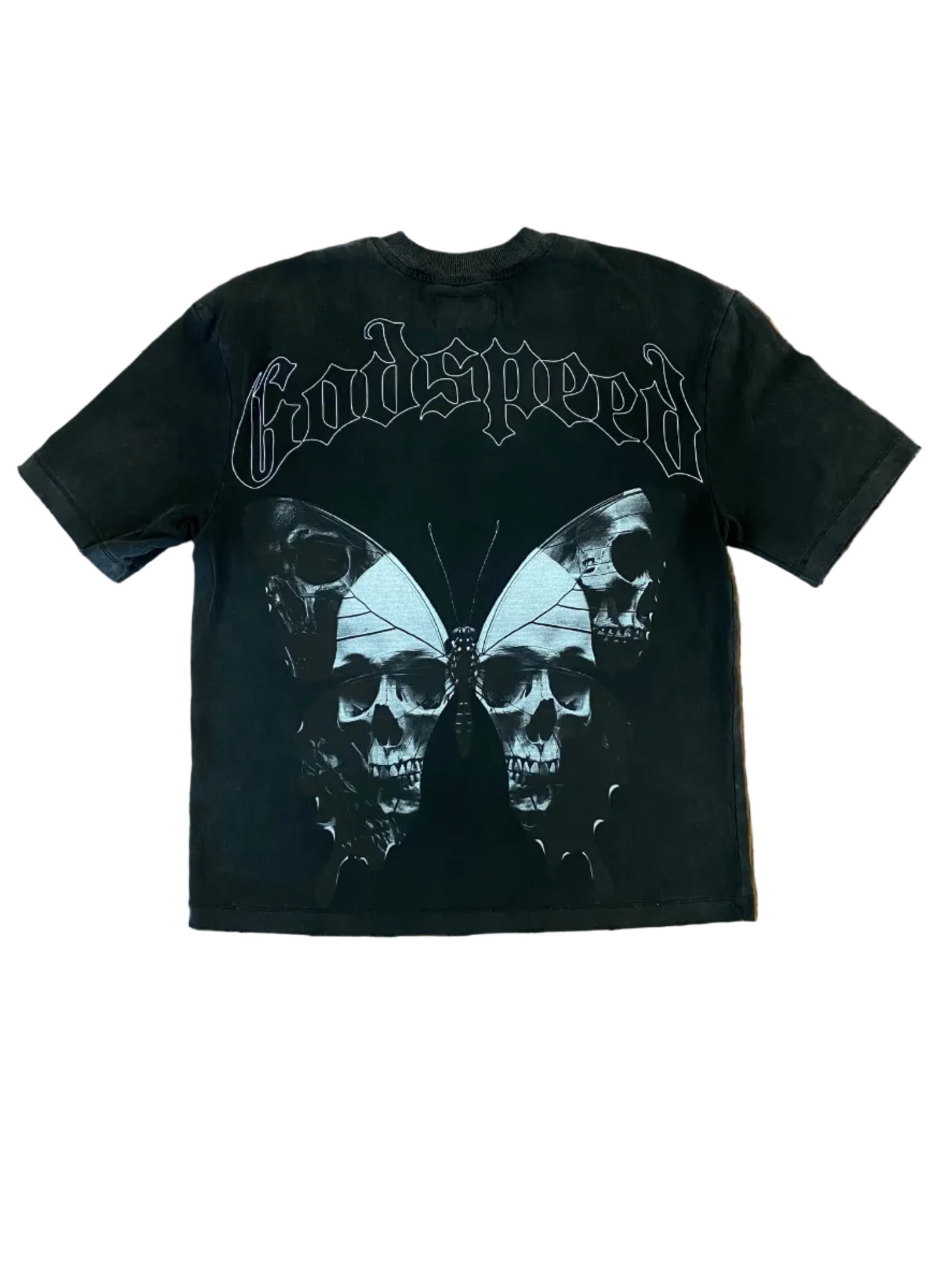 Pre-loved Godspeed Butterfly Effect Tee Black