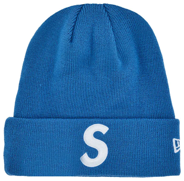 Supreme Blue Big S Beanie