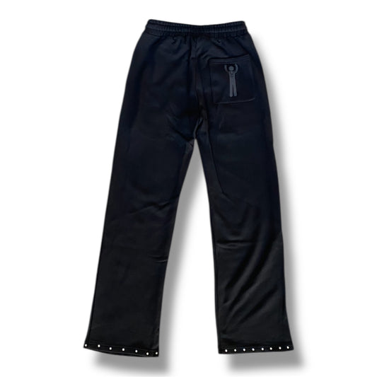 Winning Circle Studded Black Sweats