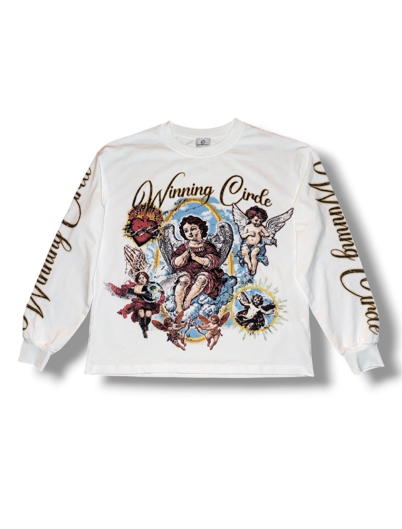 Winning Circle Guardian Angel L/S (White)