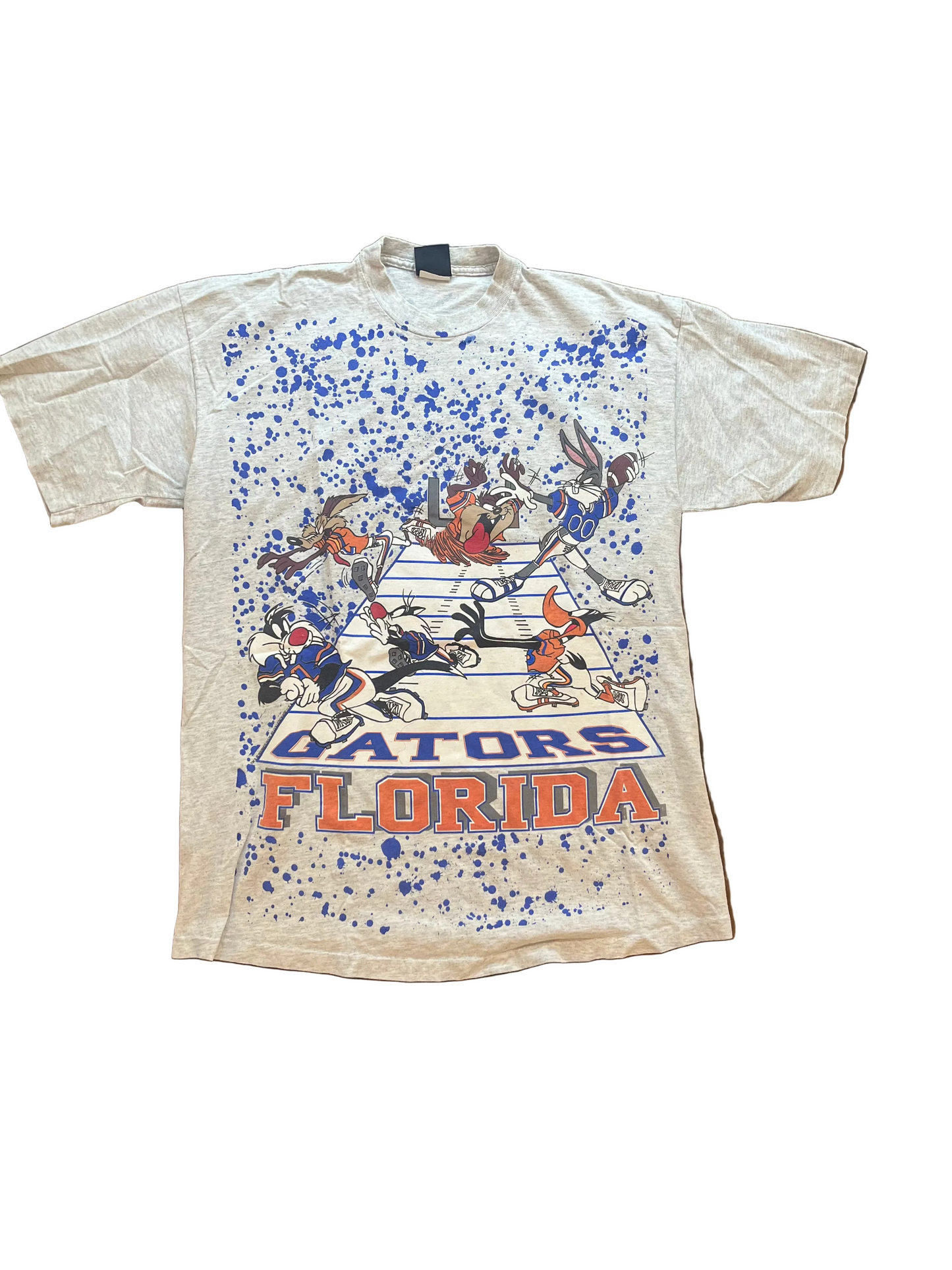 Vintage 90's Gators Looney Tunes Grey Tee