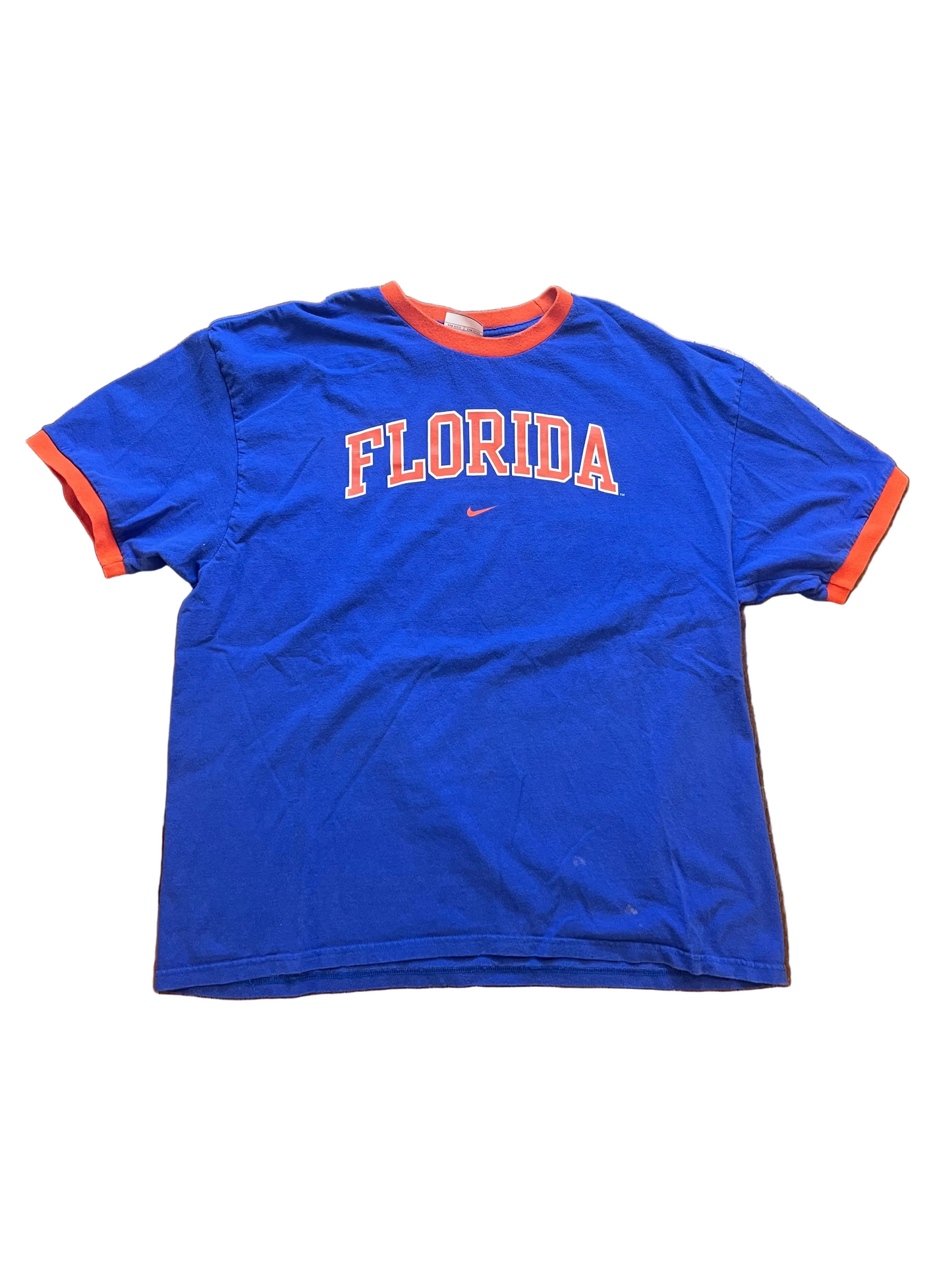 Vintage Gators Blue Ringer Tee