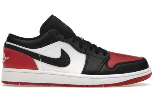 Jordan 1 low Bred Toe 2.0