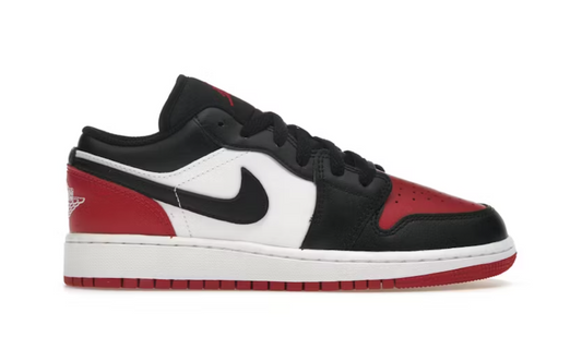 Jordan 1 low Bred Toe 2.0 GS