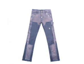Triple 7 Grey Flare Jeans