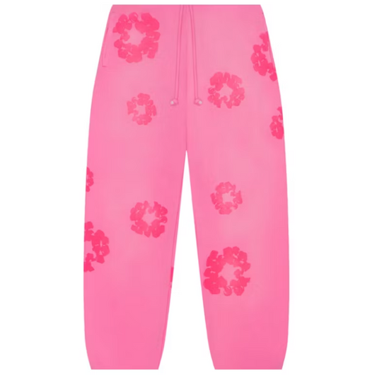 Denim Tears Cotton Wreath Sweatpants Pink/Pink