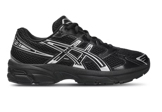 ASICS Gel-1130 Black Pure Silver (GS)