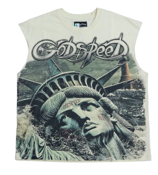 Godspeed Sunken Liberty 2 Sleeveless Slate Grey