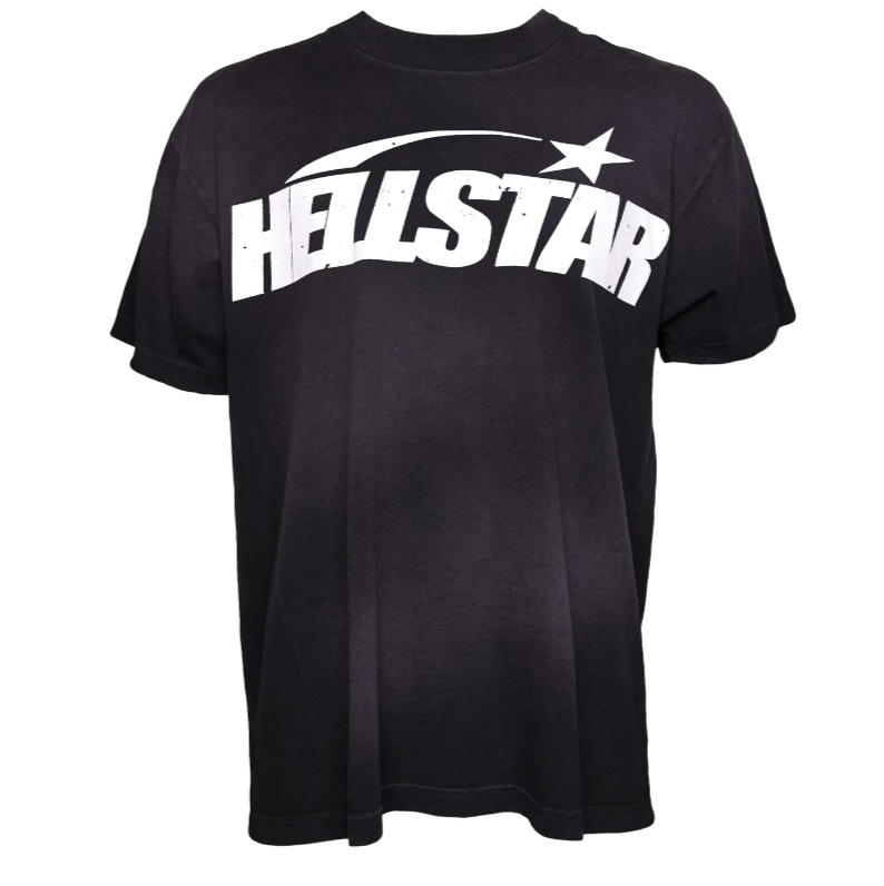 Hellstar Classic Logo Fade Tee (Black)