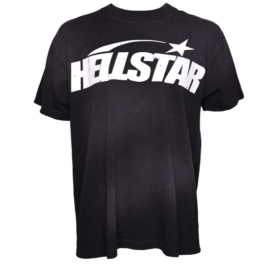 Hellstar Classic Logo Fade Tee (Black)
